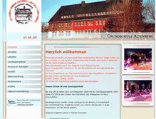 Tablet Screenshot of grundschule-altenberg.de